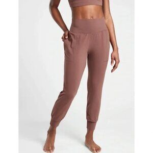 Athleta Brown Salutation Pants